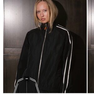 PARKE Sport Stripe Nylon Jacket